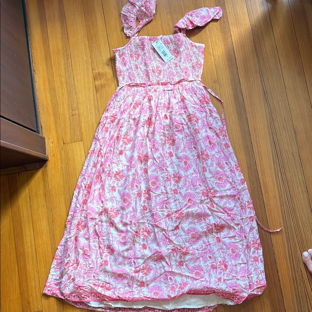 Vineyard Vines Pink Floral Dress